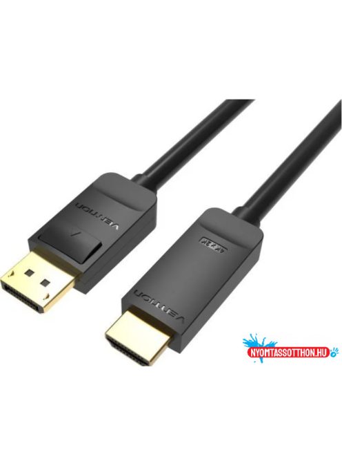 VENTION KÁBEL 4K DP to HDMI Kábel 1.5M Black