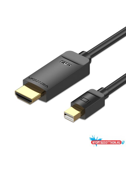 Vention mini DisplayPort -> HDMI , (4K, fekete), 1,5m, kábel