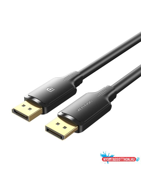 Vention DisplayPort/M (4K,HD, fekete), 1m, kábel