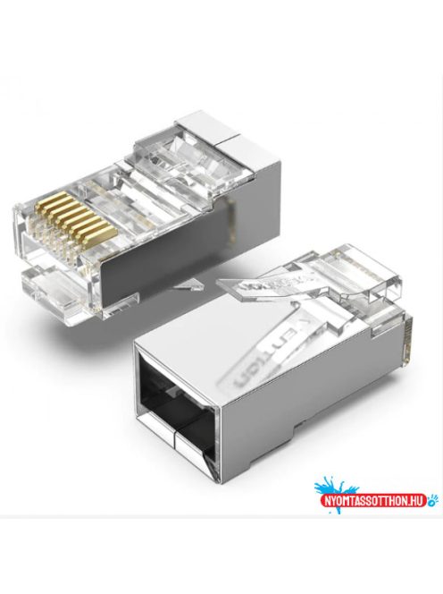 VENTION Cat.6A UTP RJ45 Dugó Átlátszó 10 Pack