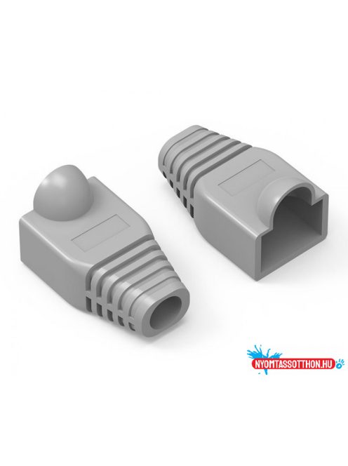 VENTION RJ45 Védőburkolat Milky Gray PVC Type 50 Pack