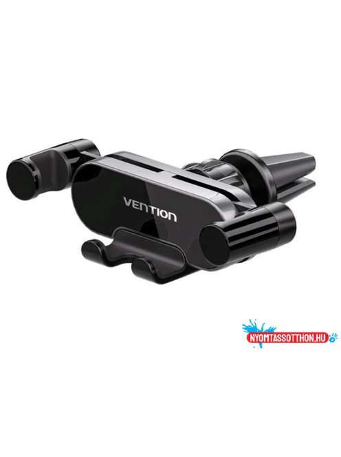 VENTION Auto-Clamping Car Phone Mount with Duckbill Clipp Gray Crossbad Type