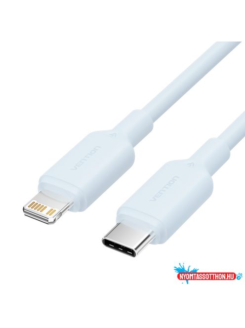 Vention USB-C 2.0 -> Lightning, (3A, blue) 1m, kábel