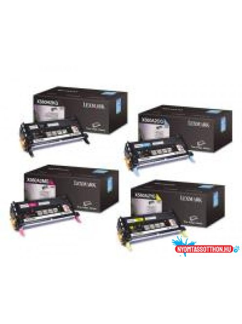 Lexmark X560 High Toner Cyan 10.000 oldal (Eredeti) X560H2CG