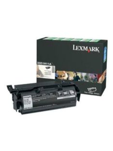 Lexmark X65x Black Print Cartridge High Return (Eredeti)