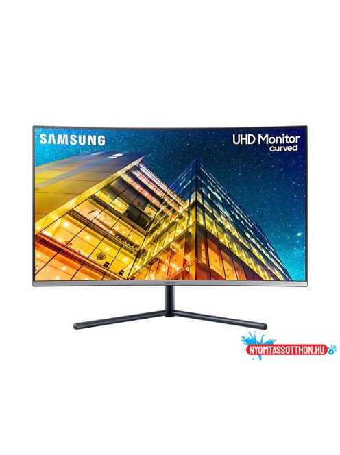 SAMSUNG 32" LU32R590CWRXEN UHD ívelt monitor