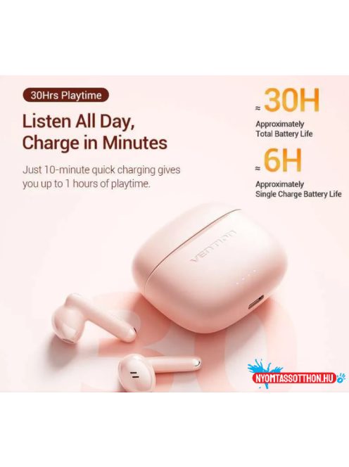 VENTION Elf Earbuds E03 Pink Sand