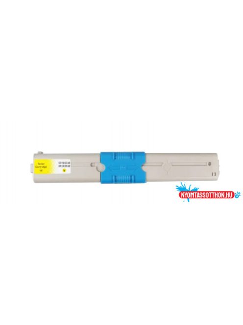 Utángyártott OKI C310/510/MC361 Toner Yellow 2.000 oldal kapacitás WHITE BOX