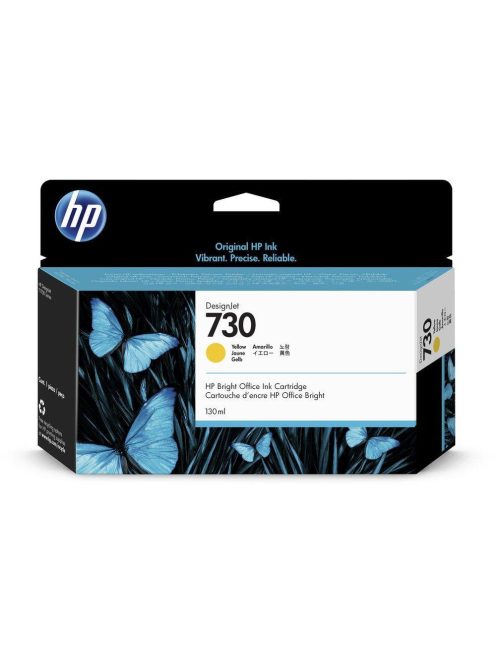 HP P2V64A Cartridge Yellow No.730 (Original)