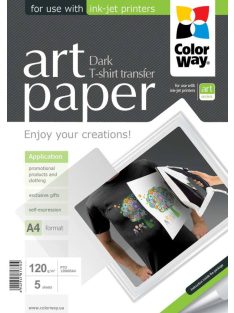 Photo paper DARK T-shirt 120g / m A4 5 sheet PTD120005A4