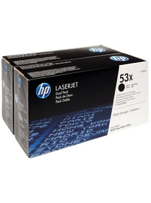 HP Q7553XD Toner Black 2x7k No.53XD (Original)