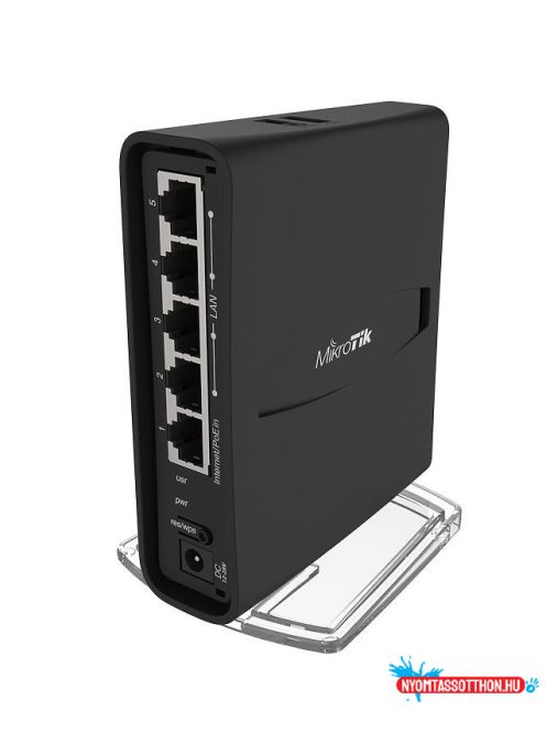 MikroTik hAP ac2 RBD52G-5HacD2HnD-TC L4 128Mb 5xGbE Dual-Band Vezeték nélküli router