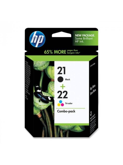 HP SD367AE cartridge 2-pack No.21 / 22 (Original)