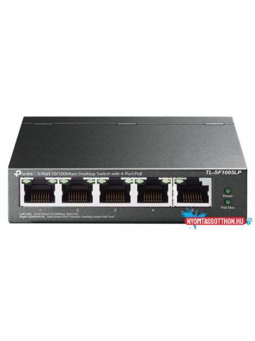 TP-LINK TL-SF1005LP 5-Port 10/100Mbps Desktop Switch