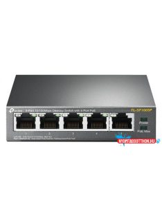 TP-LINK TL-SF1005P 5-Port 10/100Mbps Desktop Switch