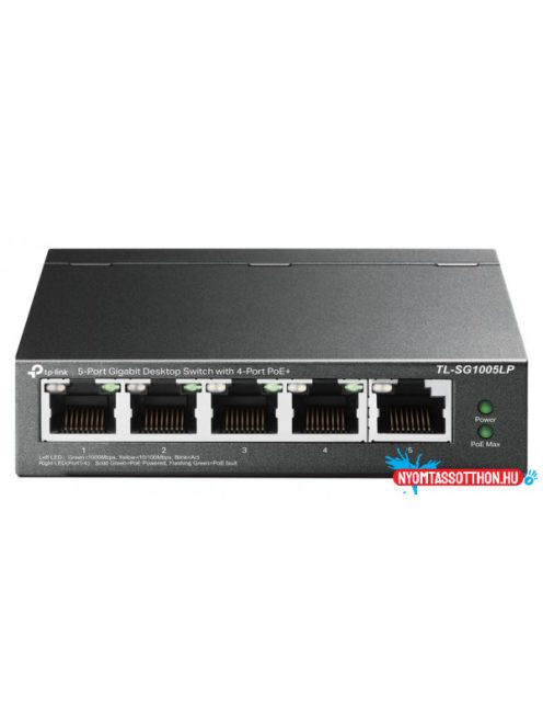 TP-LINK TL-SG1005LP 5-Port Gigabit Desktop Switch