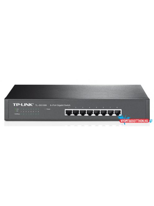 TP-LINK TL-SG1008 8-Port Gigabit Desktop/Rackmount Switch