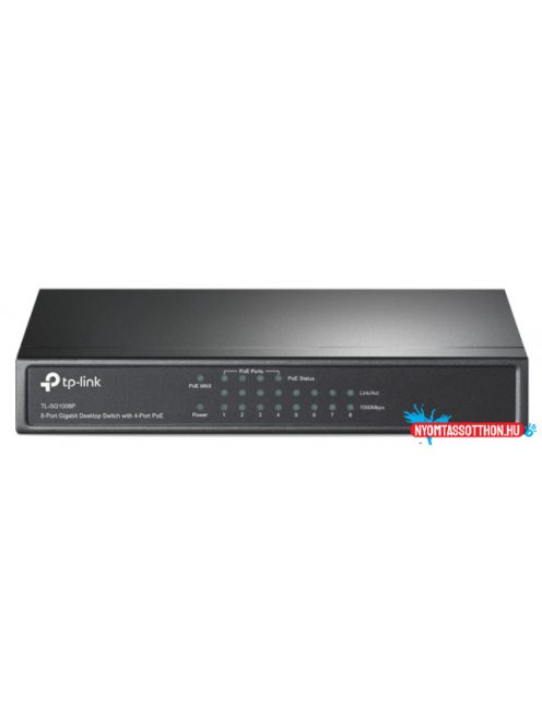 TP-LINK TL-SG1008P 8-Port Gigabit Desktop Switch