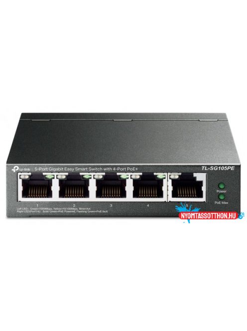 TP-LINK TL-SG105PE 5-Port Gigabit Easy Smart Switch