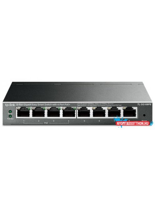 TP-LINK TL-SG108PE 8-Port Gigabit Easy Smart Switch