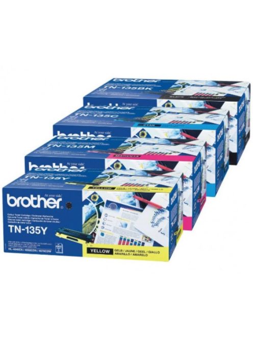 Brother TN135BK toner Bk. (Eredeti)