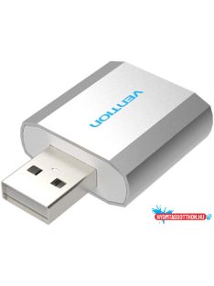 Vention USB, (külső, ezüst), hangkártya