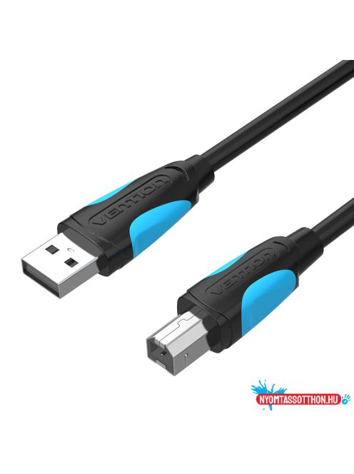 VENTION KÁBEL USB2.0 A - B 1.5M Fekete