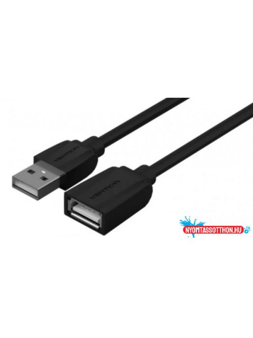 VENTION KÁBEL USB 2.0 Hosszabbító Kábel 2M Black