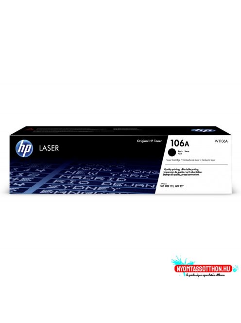 HP W1106A Toner Black 1k No.106A (Original)