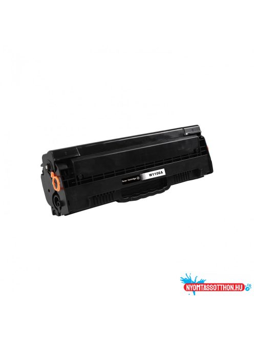 Utángyártott HP W1106A Black Toner 1.000 oldal kapacitás No.106A WHITE BOX TT