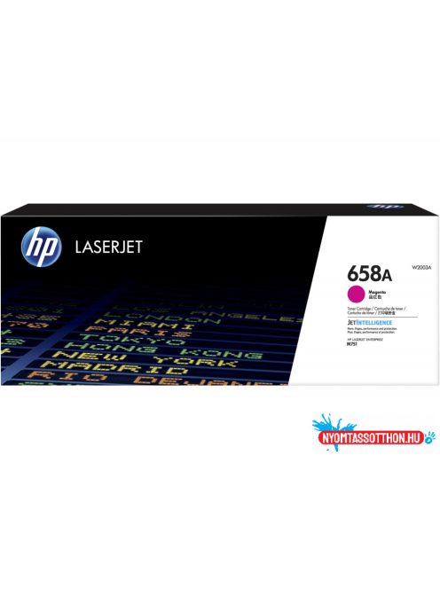 HP W2003A Toner Magenta 6.000 oldal kapacitás No.658A