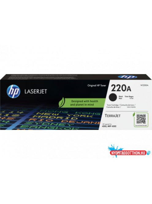 HP W2200A Toner Black 2.000 oldal kapacitás No.220A